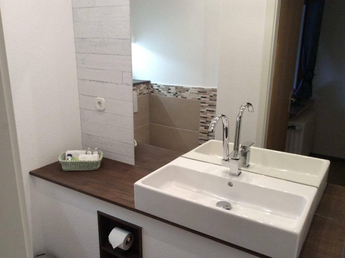 Ferienwohnung Am Reinhardswald -Buchenzweig- Trendelburg Esterno foto