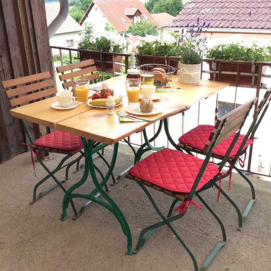 Ferienwohnung Am Reinhardswald -Buchenzweig- Trendelburg Esterno foto